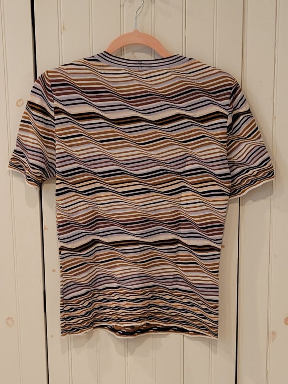 Short Sleeved Missoni Lightweight Sweater - Picture 5 of 7
